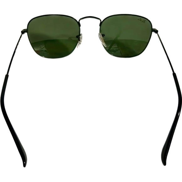 Rayban Frank Legend in Black Metal Green Crystal Lens main image 7